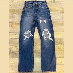 Distressed 90s Baggy Jeans Aeropostale